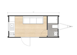 Mo.2 560 Tiny House | Mooble House | Mobile Home | Wheelhouse